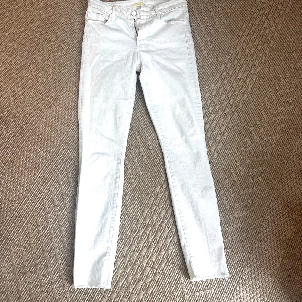Mother Jeans in White